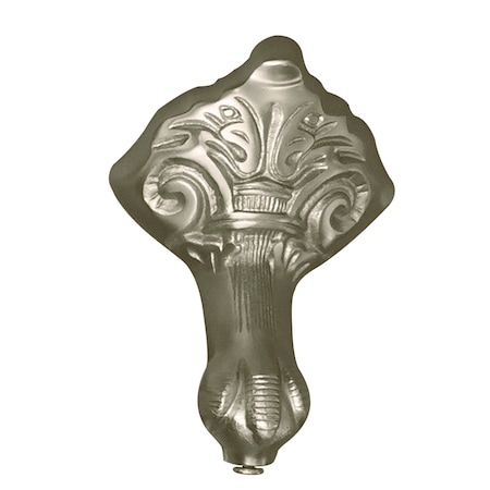 Aqua Eden VCTNF8 4-Pieces Iron Tub Feet (Set), Brushed Nickel VCTNF8